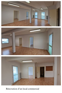 Photo de galerie - Rénovation d'un local commercial