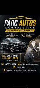 Photo de galerie - Réparer votre véhicule nous avec des carrosserie expérimentés de plus de 20 ans de métiers et avec possibilité de prix en charge également jusqu’à 700€ si assuré tout risque 
