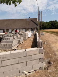 Photo de galerie - Création mur et terrasse