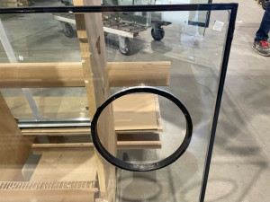 Photo de galerie - Je peux fournir des doubles vitrages avec trou pour chatière 