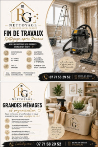 Photo de galerie - Nettoyage après travaux, grand ménage et organisation