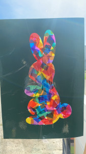 Photo de galerie - Activité de Pâques réalisé avec des enfants 