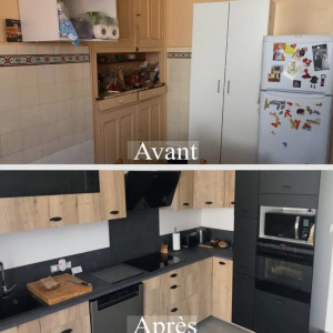 Photo de galerie - Pose de cuisine 