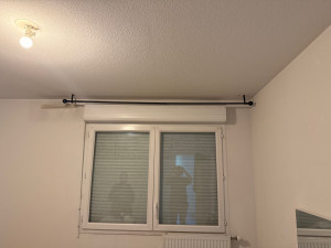 Photo de galerie - Pose de tringle - AVANT