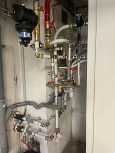 Photo de galerie - Réseaux hydraulique en multicouche pour pompe à chaleur 
