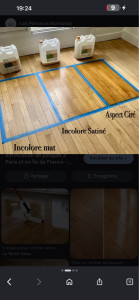 Photo de galerie - Ponsage parquet 