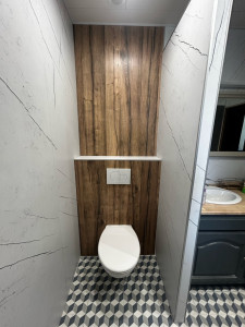 Photo de galerie - Pose WC suspendu