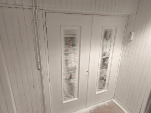 Photo de galerie - Peinture dans un sous-sol 
