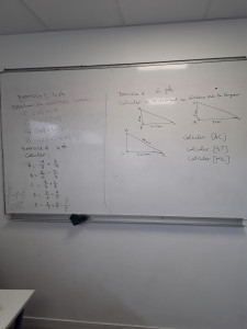 Photo de galerie - Cours de maths