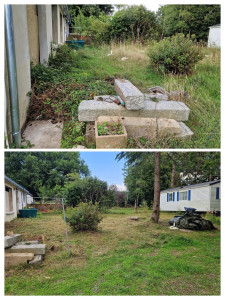 Photo de galerie - Remise en route du jardin