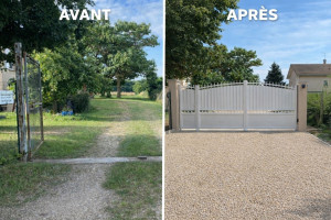 Photo de galerie - Création d’une entrée