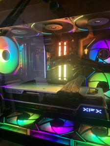 Photo de galerie - Montage complet pc Gamer 
