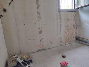 Photo de galerie - Installation de lavabo meuble 