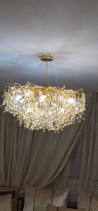 Photo de galerie - Fixation d'un lustre