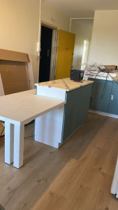 Photo de galerie - Pose d'une cuisine