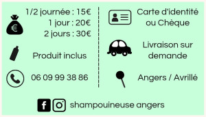 Photo de galerie - Carte de visite - Verso 