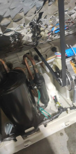Photo de galerie - Diagnostic d'une pompe à chaleur de sèche-linge
