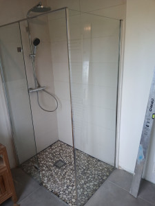 Photo de galerie - Installation d'une douche 