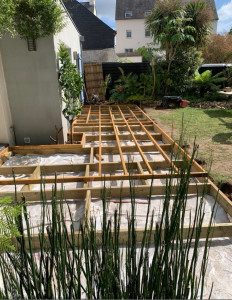 Photo de galerie - Réalisation d’une terrasse