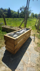 Photo de galerie - Fabrication de jardinières 