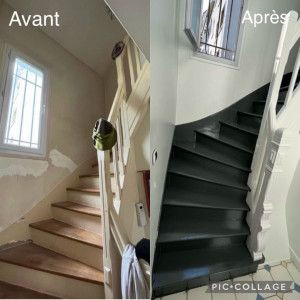 Photo de galerie - Mis en peinture Cages d'escalier 