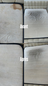 Photo de galerie - Nettoyage matelas en profondeurs 