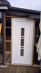 Photo de galerie - Pose porte d'entrée 