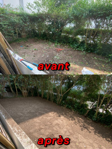 Photo de galerie - Remise au propre d'un petit jardin 