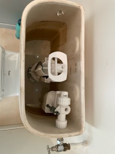 Photo de galerie - Remplacement mécanisme wc . 