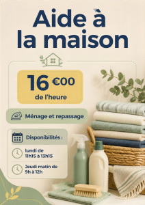 Photo de galerie - Tâche que je peux effectuer.