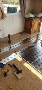 Photo de galerie - Pose de parquet 