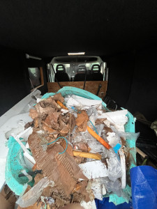 Photo de galerie - Après chargement des déchets 