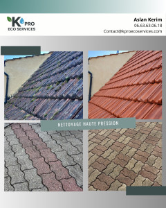 Photo de galerie - Nettoyage haute pression 
