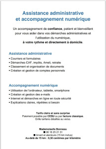 Photo de galerie - Je vous assiste dans vos démarches administratives et numérique.