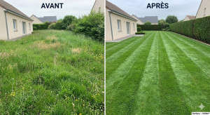 Photo de galerie - Tonte jardin 1000 m2