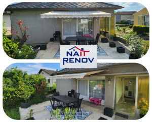 Photo de galerie - Pose d'un store banne sur terrasse 