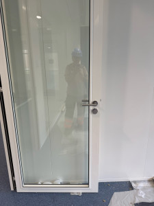 Photo de galerie - Pose de porte 