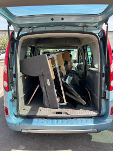 Photo de galerie - Mise en déchèterie pour ce canapé 