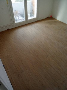 Photo de galerie - Pose de parquet - Revêtement de sol
