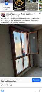 Photo de galerie - Pose de menuiserie sur bâtiment neuf 