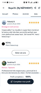 Photo de galerie - Le avis de mes clients allovoisin