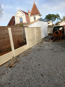 Photo de galerie - Montages plaque béton 