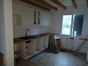 Photo de galerie - Rénovation du logement avec pose de cuisine