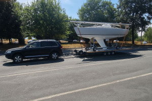 Photo de galerie - Transport voilier 