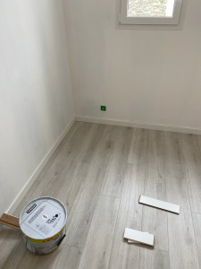 Photo de galerie - Pose de parquet - Revêtement de sol