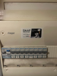 Photo de galerie - Installation électrique