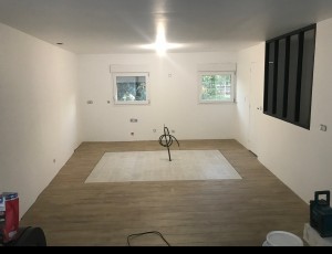 Photo de galerie - Pose de parquet - Revêtement de sol