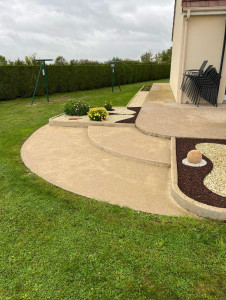 Photo de galerie - Créations de massifs 