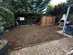 Photo de galerie - Retournement Terrain + Plantation Herbes