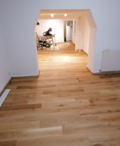 Photo de galerie - Pose de parquet - Revêtement de sol